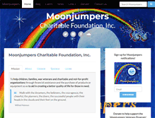 Tablet Screenshot of moonjumpers.org